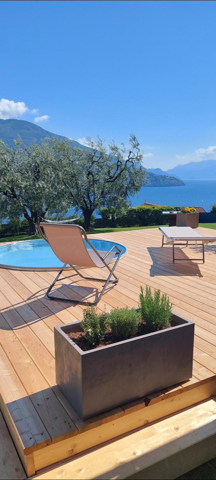 דומאסו Casa Vacanze Perla Del Lago מראה חיצוני תמונה